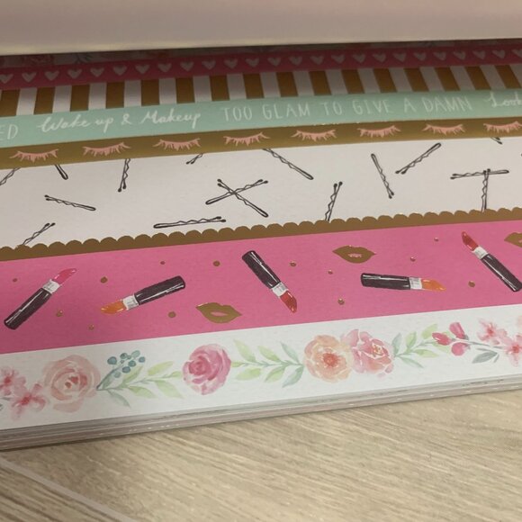 Craft Smith "OOh Lala" Paris Theme 12 x 12 Paper Pad Papercrafts Crafts #8 - Picture 15 of 16